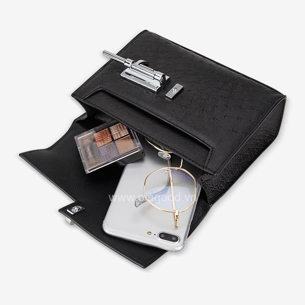 Túi xách nữ đà điểu chính hãng - TXNU027D - Hình ảnh 10