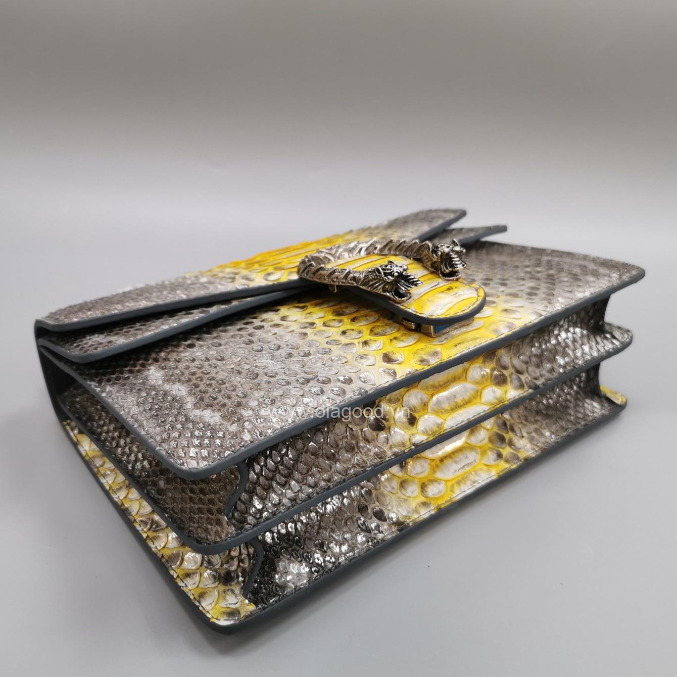 Túi xách nữ da trăn chính hãng - TXNU025T - Hình ảnh 4