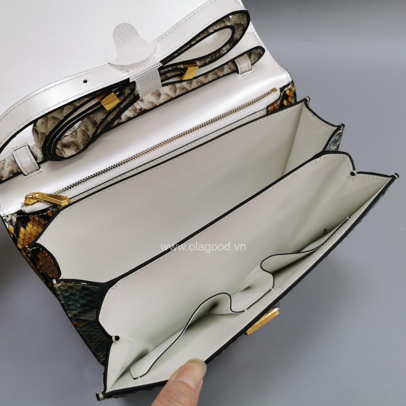 Túi xách nữ da trăn chính hãng - TXNU024T - Hình ảnh 7