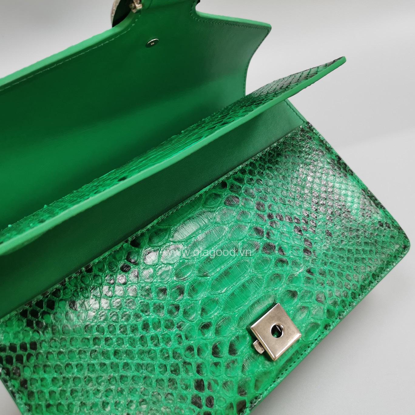 Túi xách nữ da trăn chính hãng - TXNU025T - Hình ảnh 6