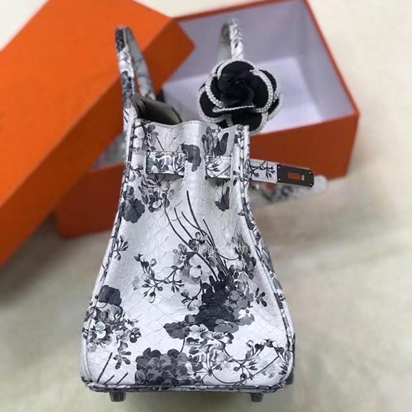 Túi xách nữ da trăn hàng hiệu - TXNU022T - Hình ảnh 3