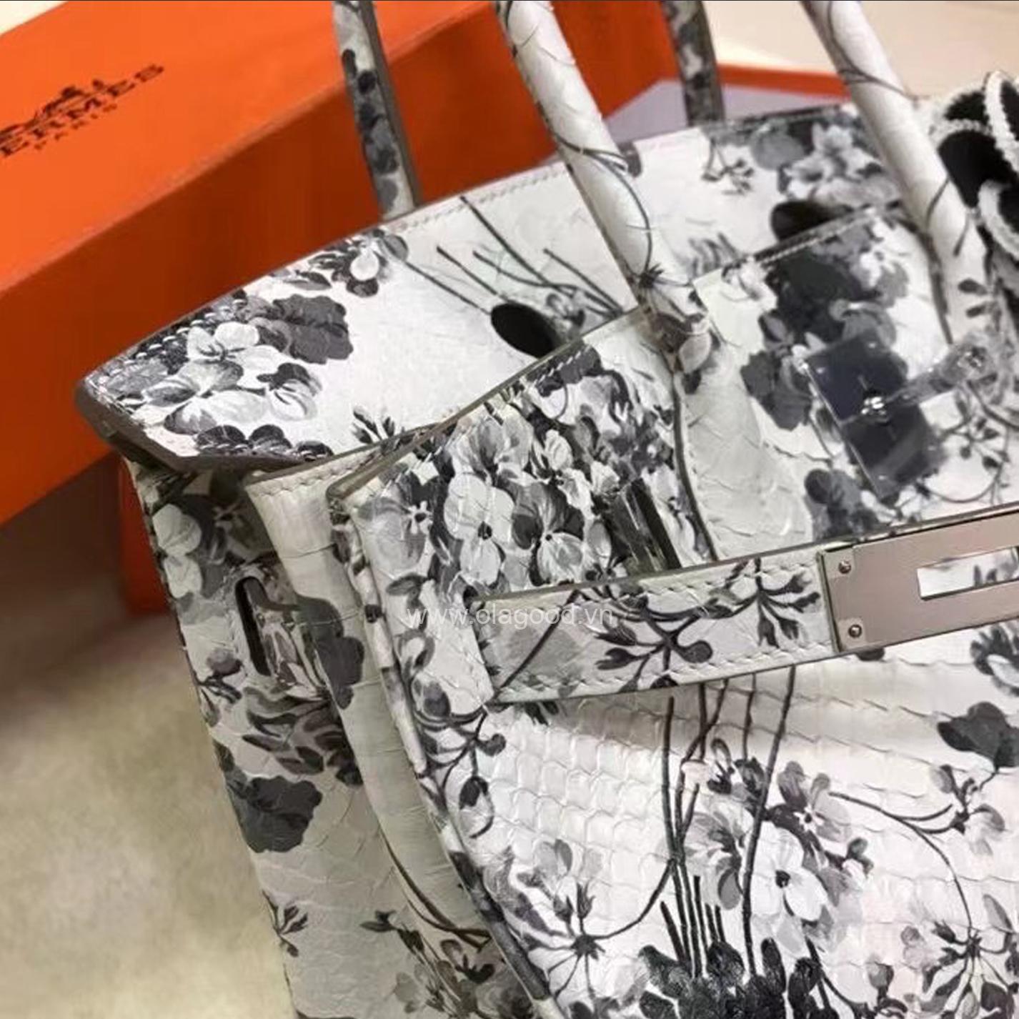 Túi xách nữ da trăn hàng hiệu - TXNU022T - Hình ảnh 5