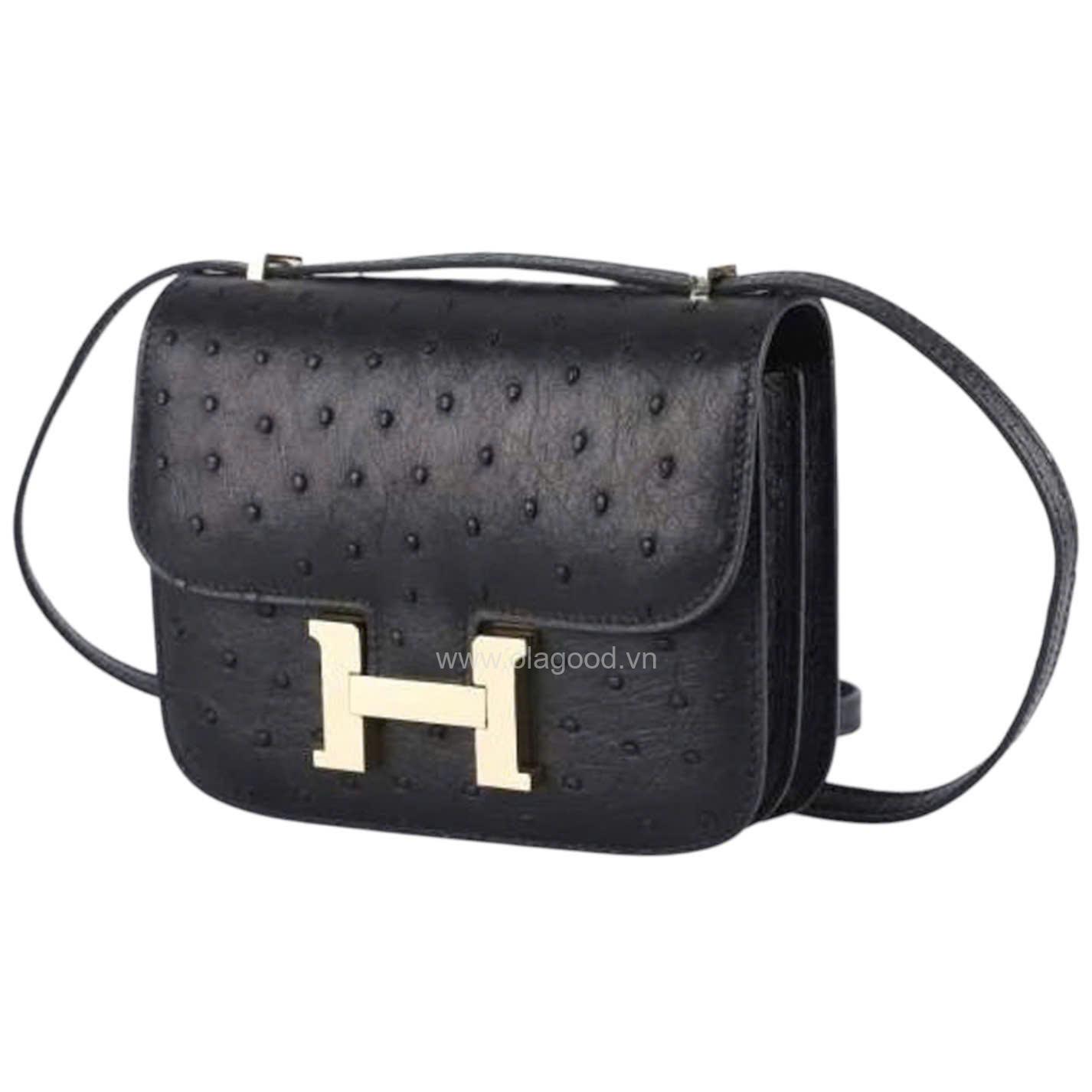 Túi xách nữ hàng hiệu da đà điểu - TXNU026D - Hình ảnh 12