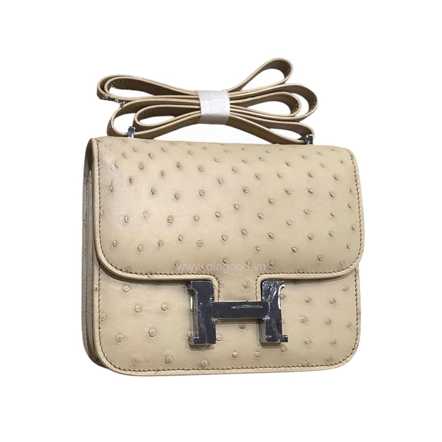 Túi xách nữ hàng hiệu da đà điểu - TXNU026D - Hình ảnh 3