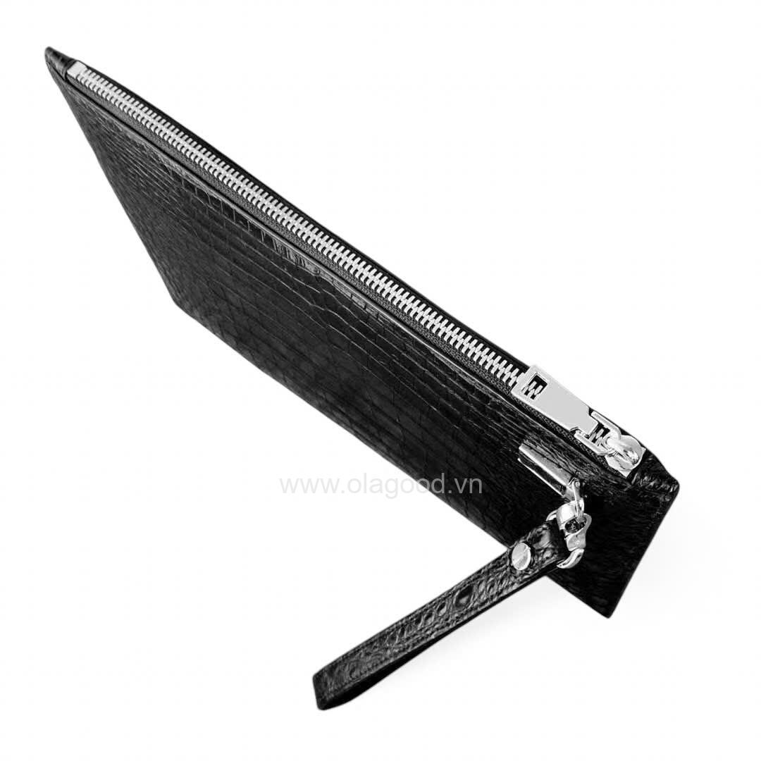 Ví cầm tay nam da cá sấu - CL018S - Hình ảnh 8