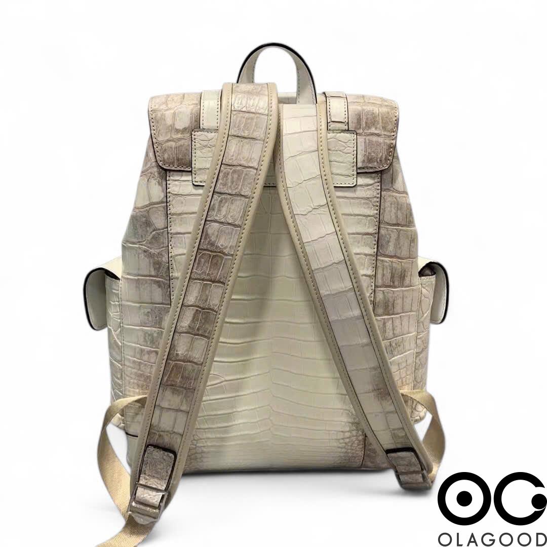 Balo da cá sấu nam - BLN014S - Hình ảnh 4