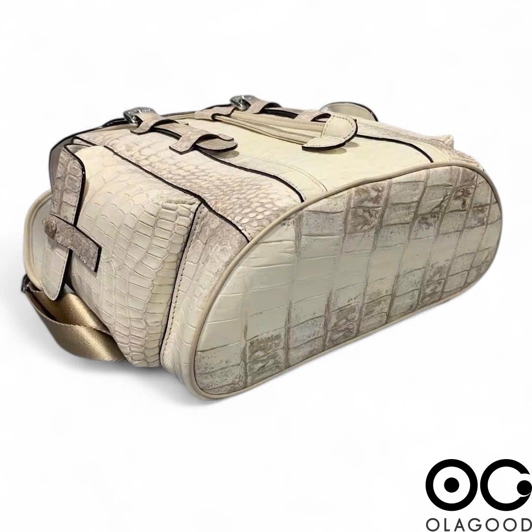 Balo da cá sấu nam - BLN014S - Hình ảnh 5