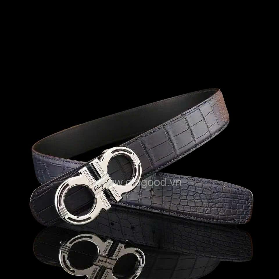 Dây nịt da cá sấu nam - TLN014S