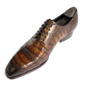 Giày nam goodyear handmade da cá sấu Nile- GGP017S