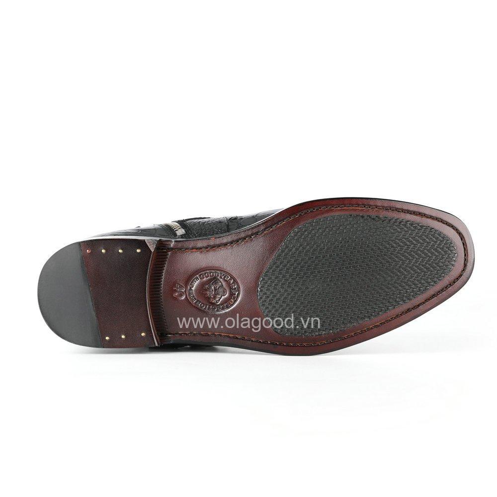 Giày boots nam da cá sấu - GB012S - Hình ảnh 14