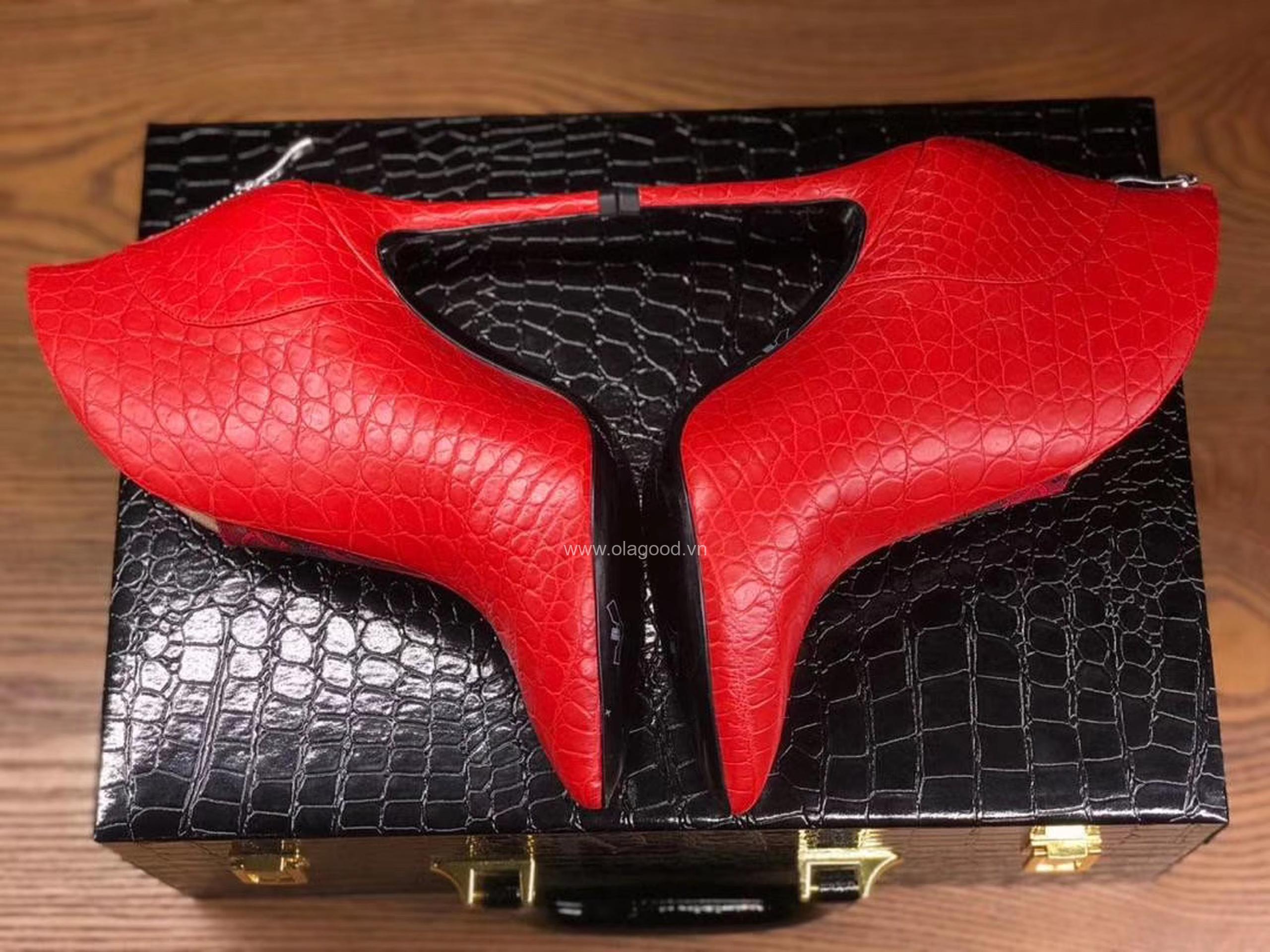 Giày da cá sấu nữ - GNU023S - Hình ảnh 3
