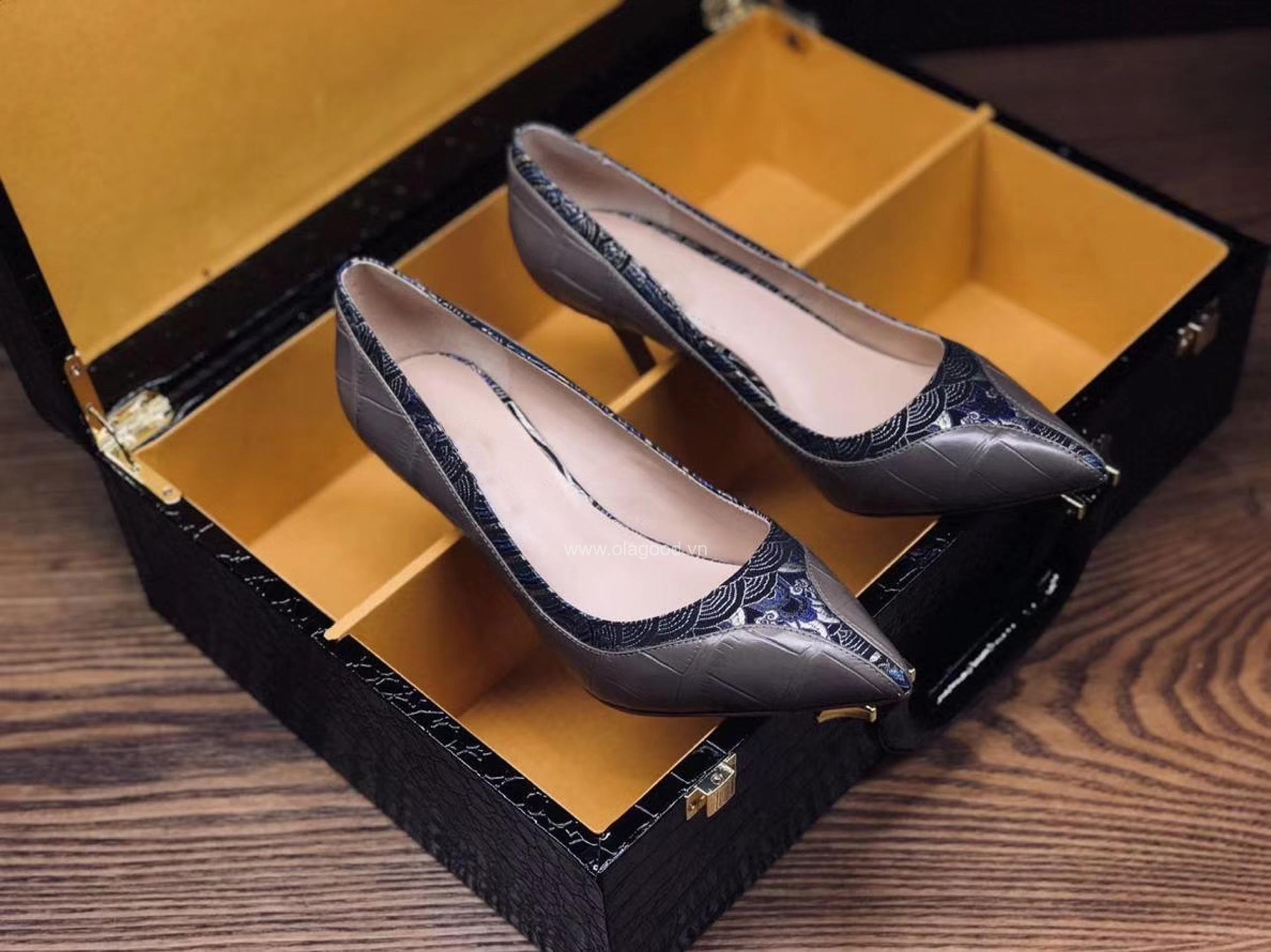 Giày nữ cá sấu - GNU022S - Hình ảnh 6