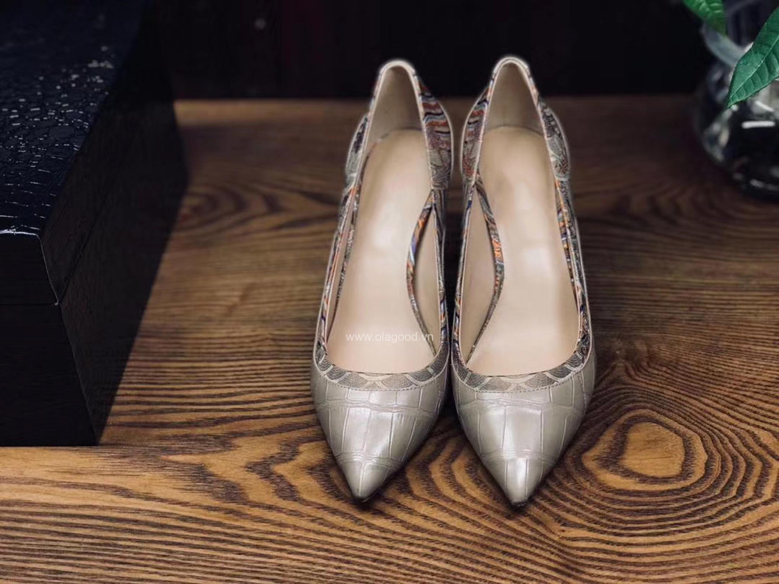 Giày nữ cá sấu cao cấp - GNU025S - Hình ảnh 2