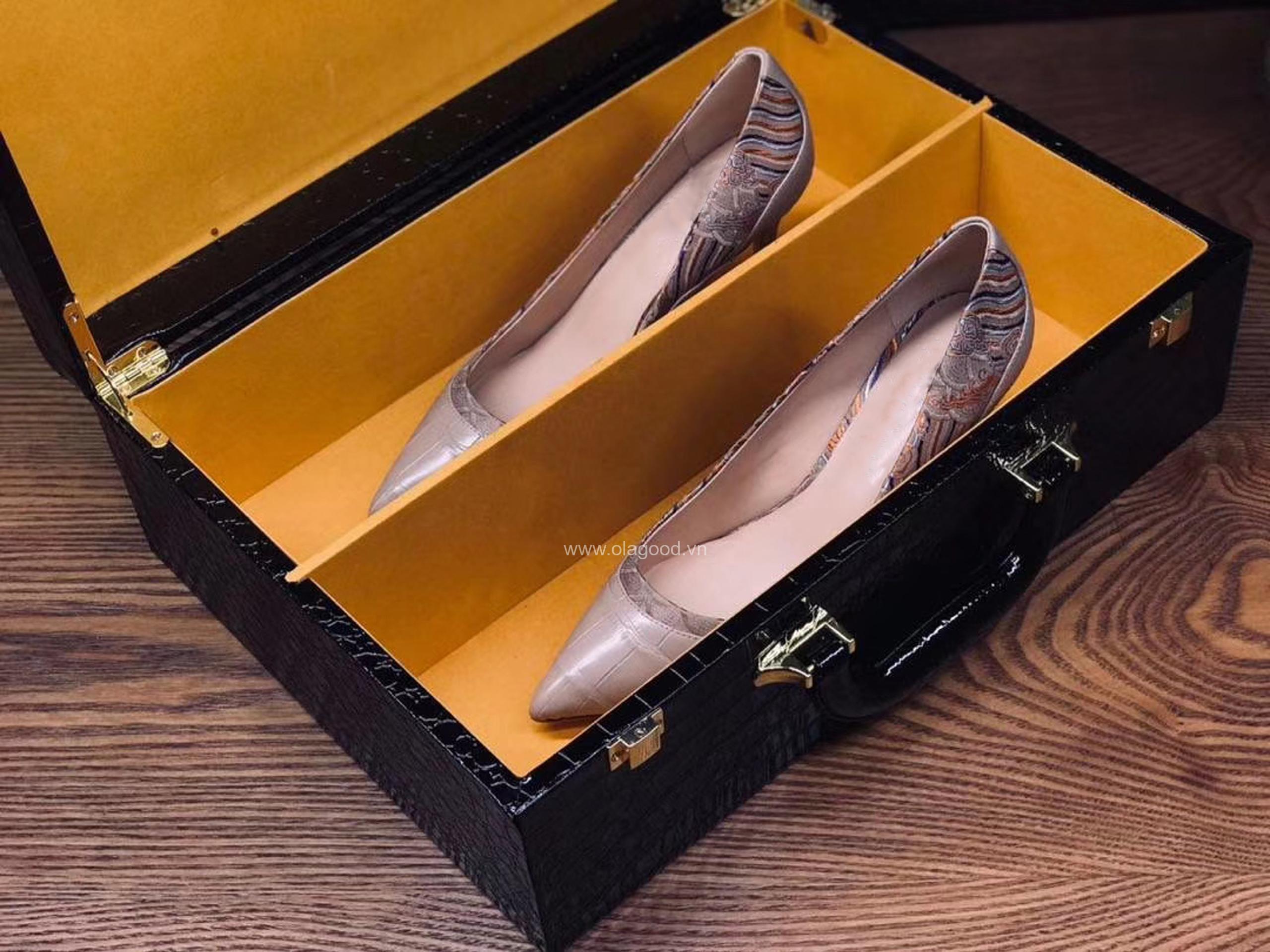 Giày nữ cá sấu cao cấp - GNU025S - Hình ảnh 6