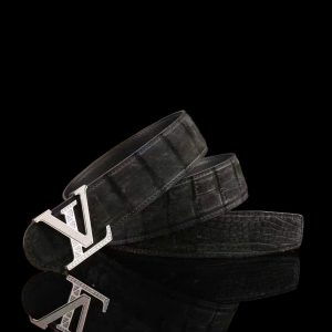 Thắt lưng nam da cá sấu Nubuck - TLN016S