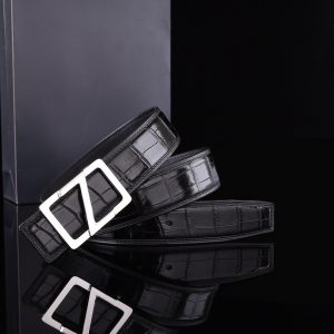 Thắt lưng nam da cá sấu cao cấp - Khóa bạc 925 - TLB0111S