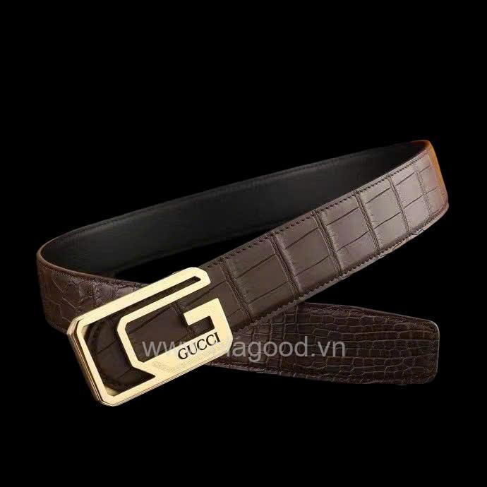 Thắt lưng nam da cá sấu thật - TLN017S