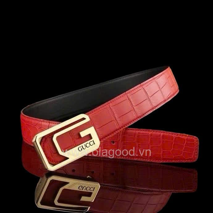 Thắt lưng nam da cá sấu thật - TLN017S - Hình ảnh 4