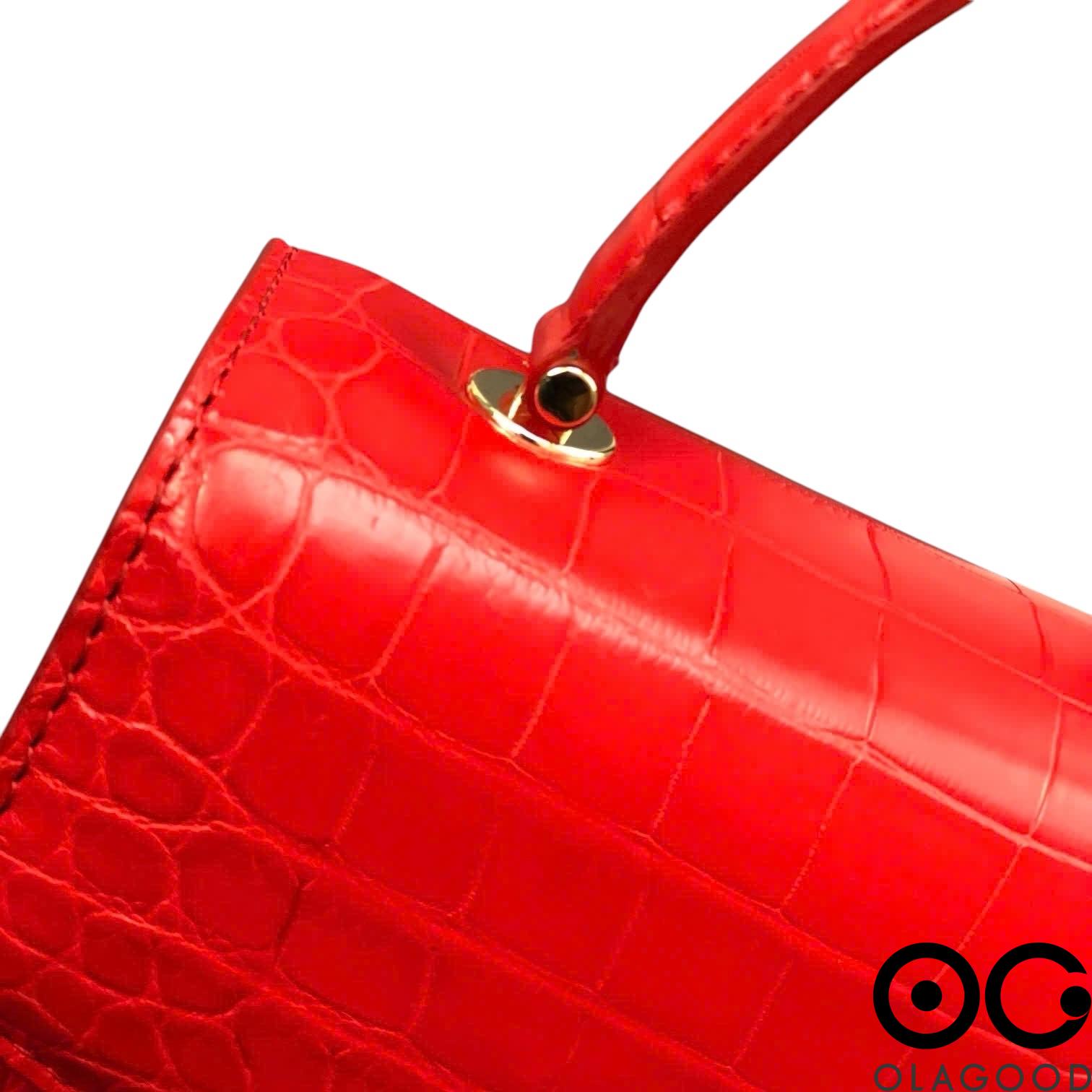 Túi da cá sấu chính hãng - TXN0274S - Hình ảnh 18