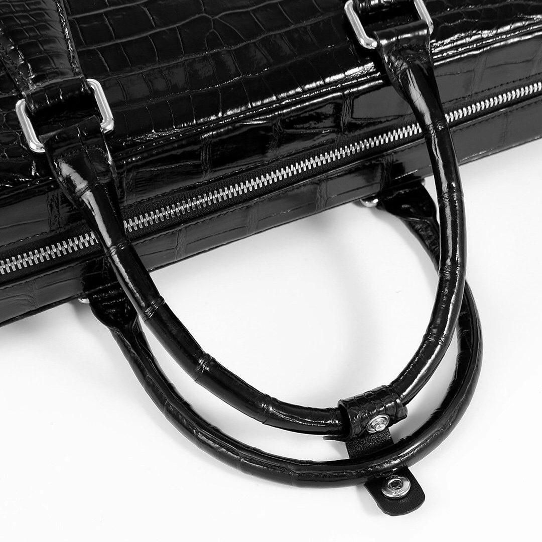 Túi laptop công sở da cá sấu - CLT0113S - Hình ảnh 8