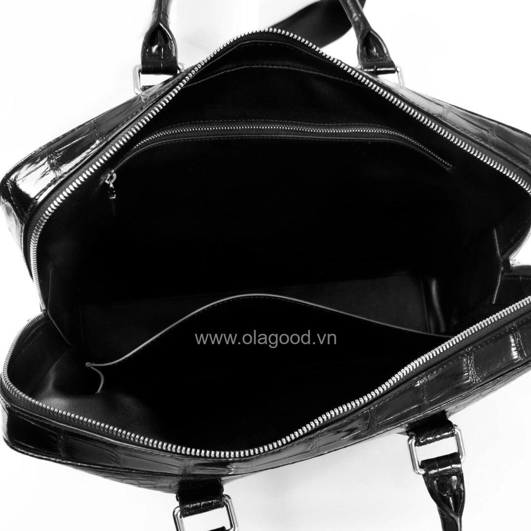 Túi laptop công sở da cá sấu - CLT0113S - Hình ảnh 9
