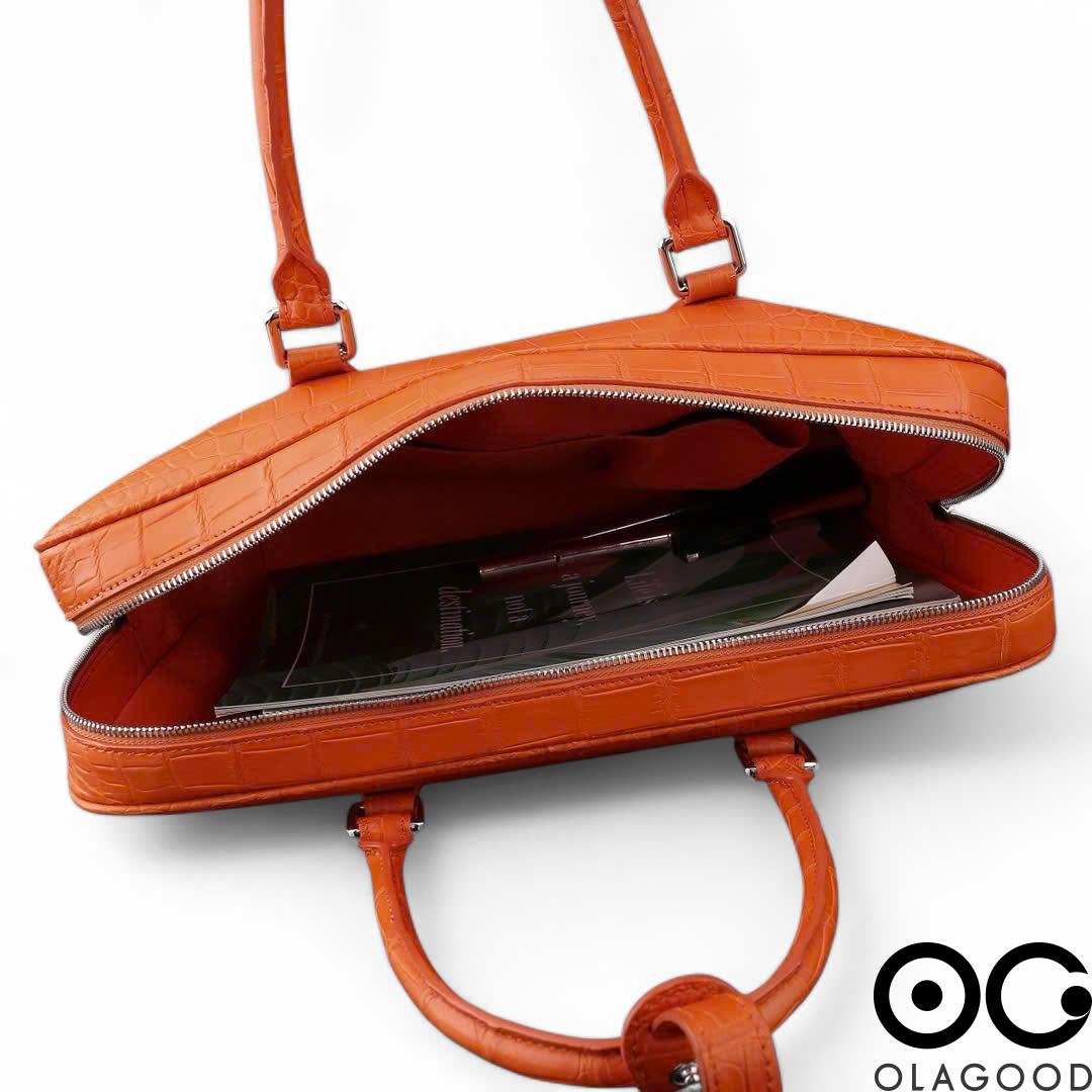 Túi laptop nam cá sấu Nile cao cấp - TLT0111S - Hình ảnh 10