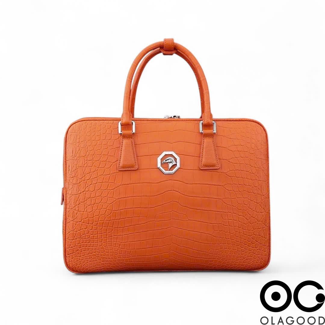 Túi laptop nam cá sấu Nile cao cấp - TLT0111S