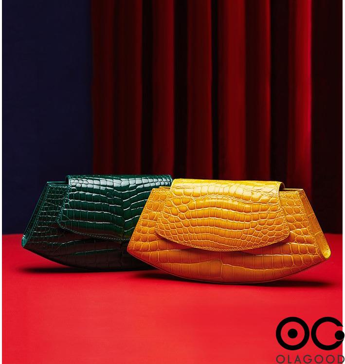 Túi nữ cá sấu hàng hiệu - TXN0266S - Hình ảnh 17