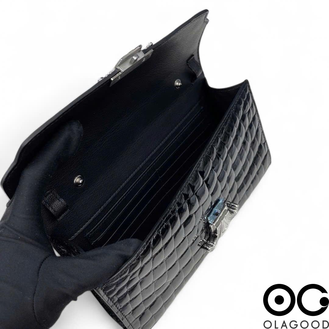 Túi nữ đeo vai da cá sấu - TXN0271S - Hình ảnh 9