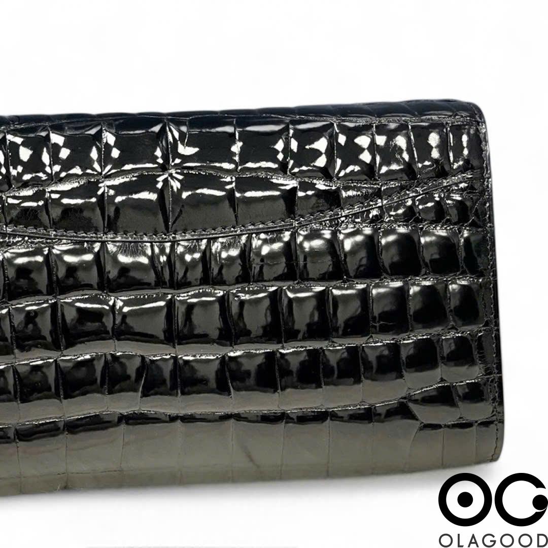 Túi nữ đeo vai da cá sấu - TXN0271S - Hình ảnh 8