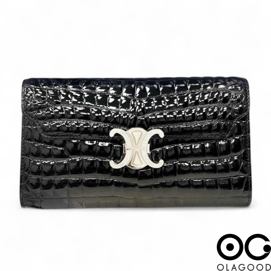 Túi nữ đeo vai da cá sấu - TXN0271S - Hình ảnh 3