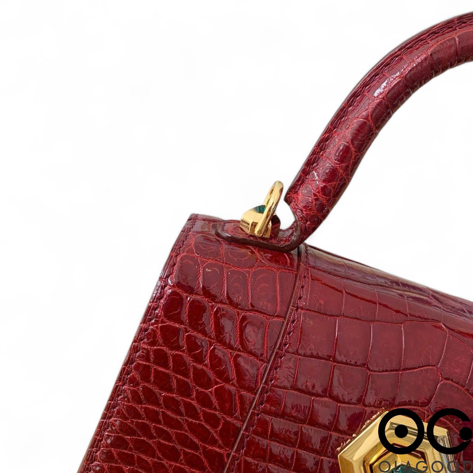 Túi xách cá sấu nữ hàng hiệu - TXN0263S - Hình ảnh 14