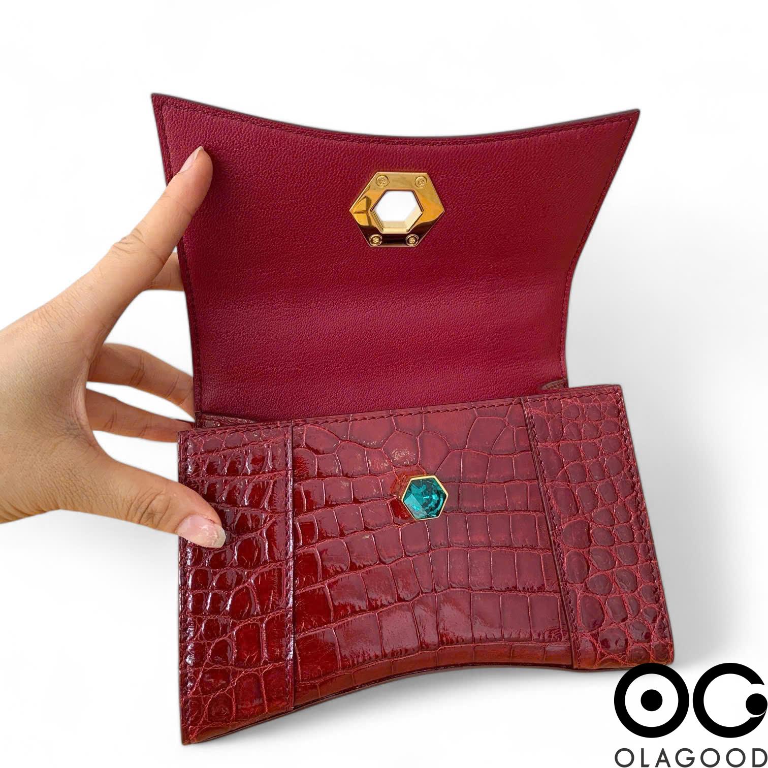 Túi xách cá sấu nữ hàng hiệu - TXN0263S - Hình ảnh 12