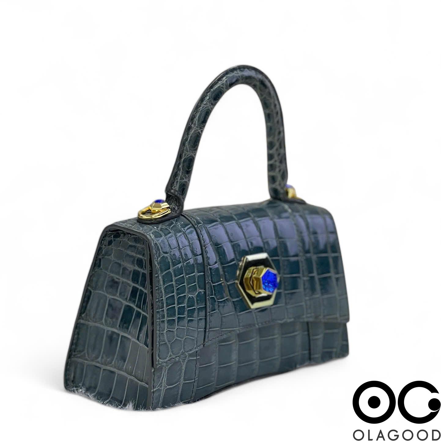 Túi xách cá sấu nữ hàng hiệu - TXN0263S - Hình ảnh 6