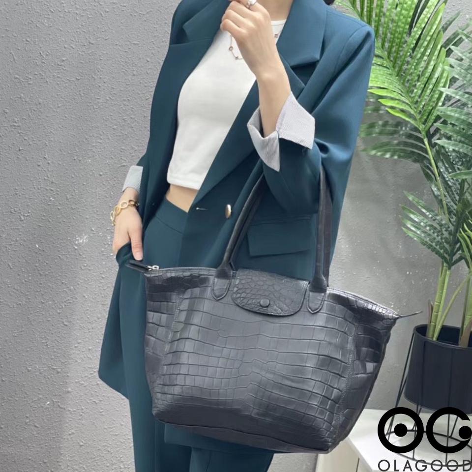 Túi xách da cá sấu cao cấp - TXN0270S - Hình ảnh 13