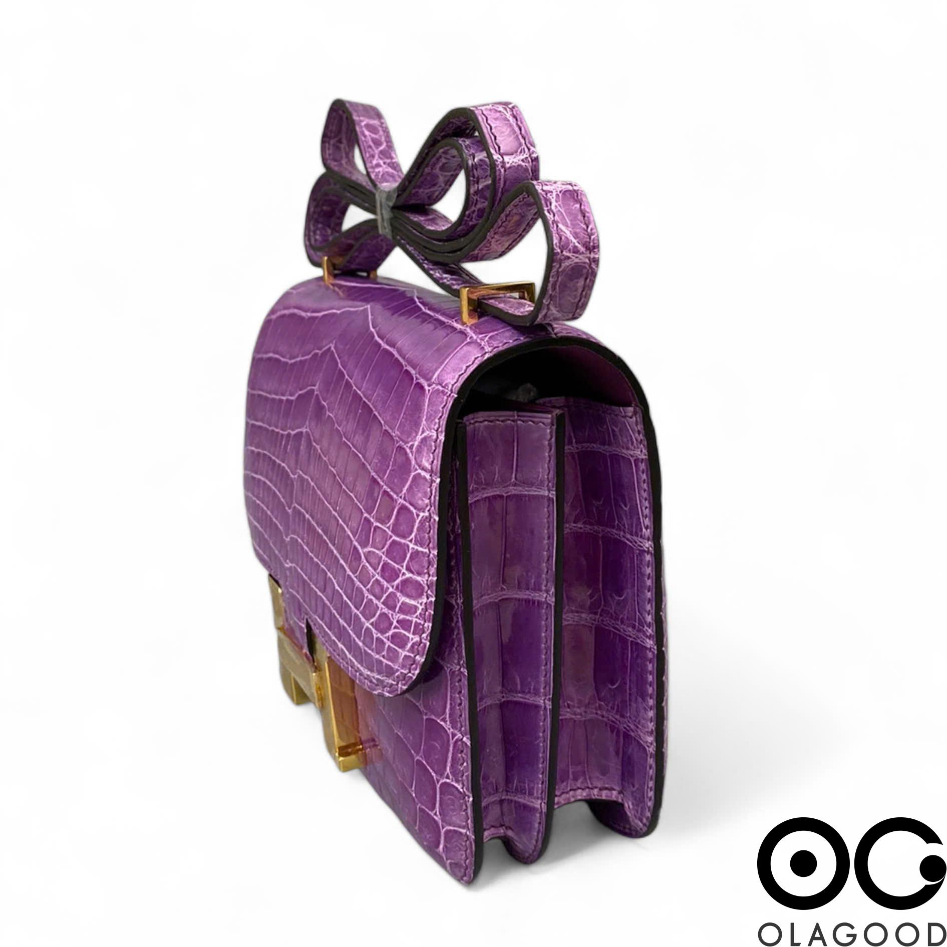 Túi xách da cá sấu chính hãng - TXN0278S - Hình ảnh 10