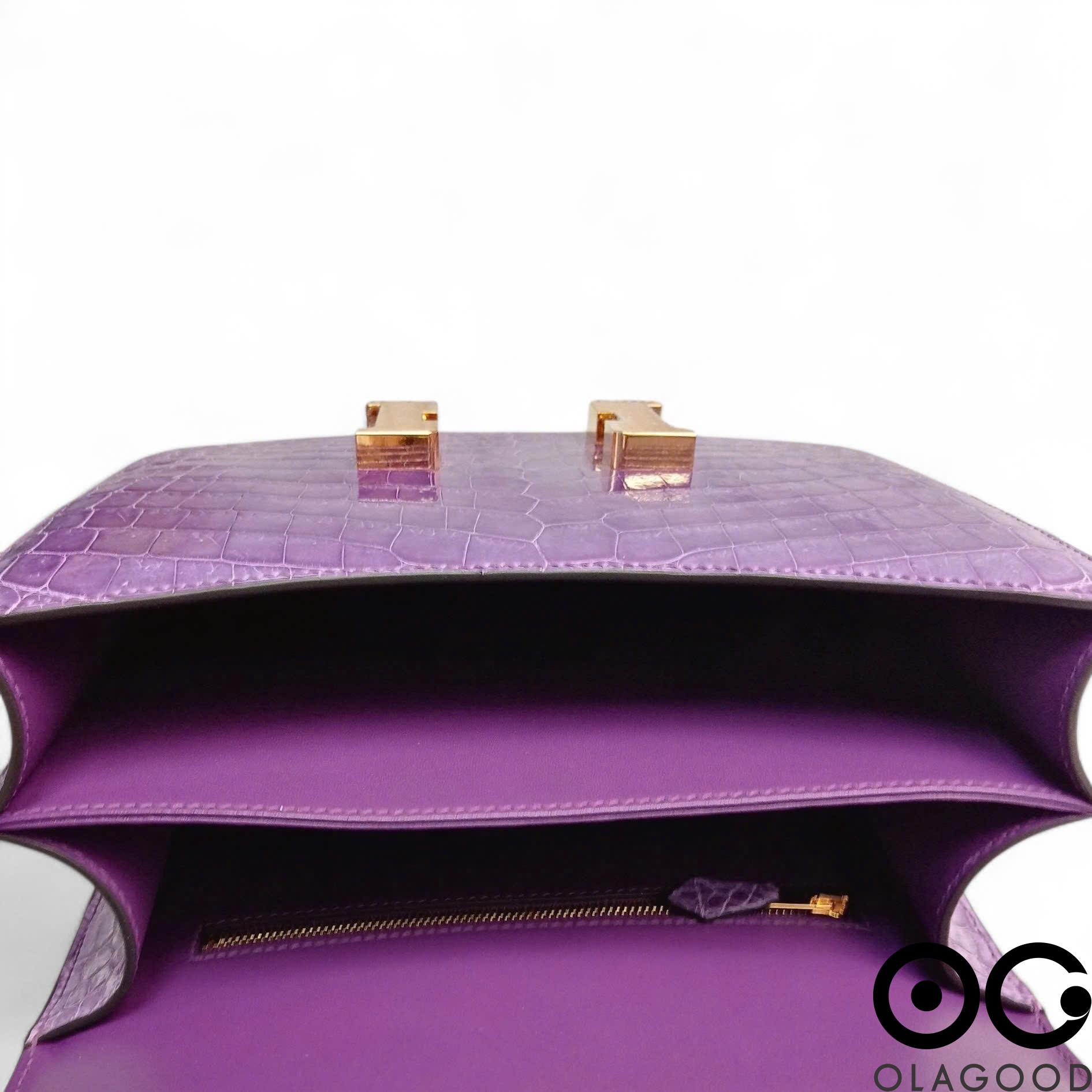 Túi xách da cá sấu chính hãng - TXN0278S - Hình ảnh 13