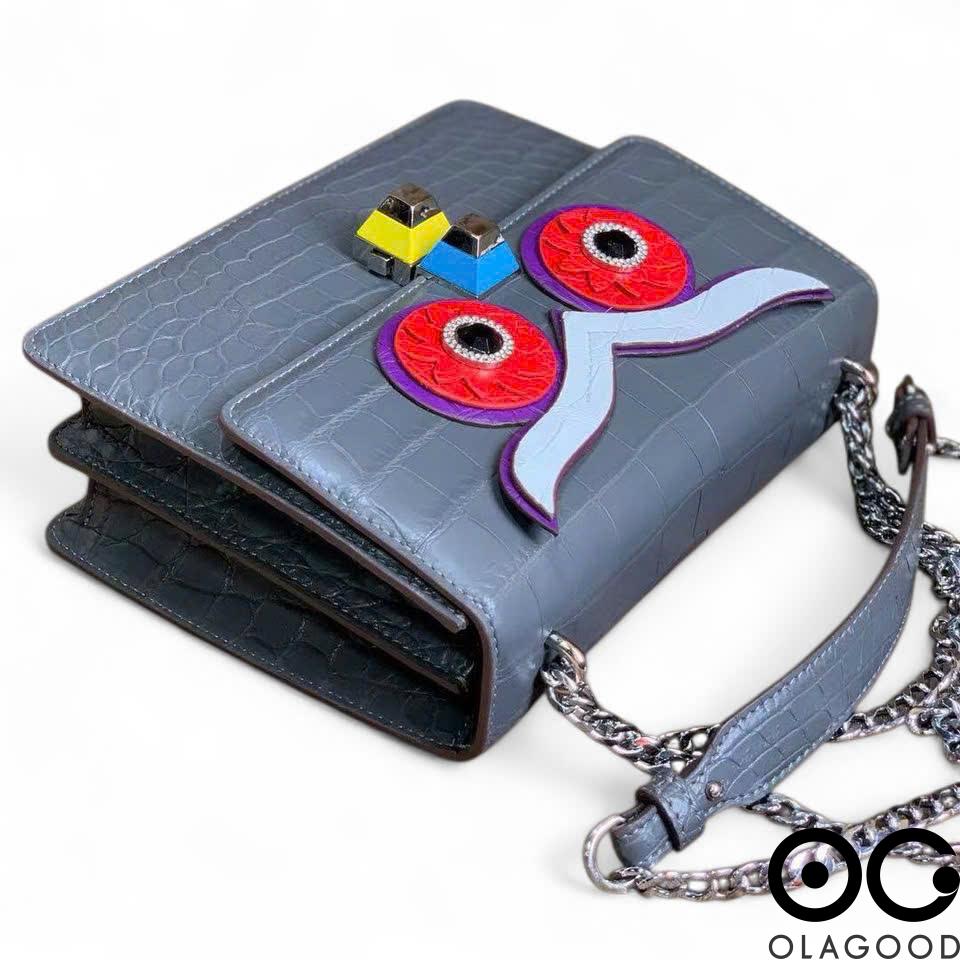 Túi xách da cá sấu nữ chính hãng - TXN0260S - Hình ảnh 9