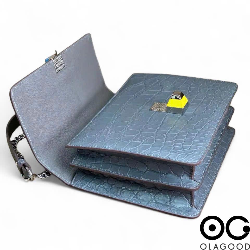 Túi xách da cá sấu nữ chính hãng - TXN0260S - Hình ảnh 10