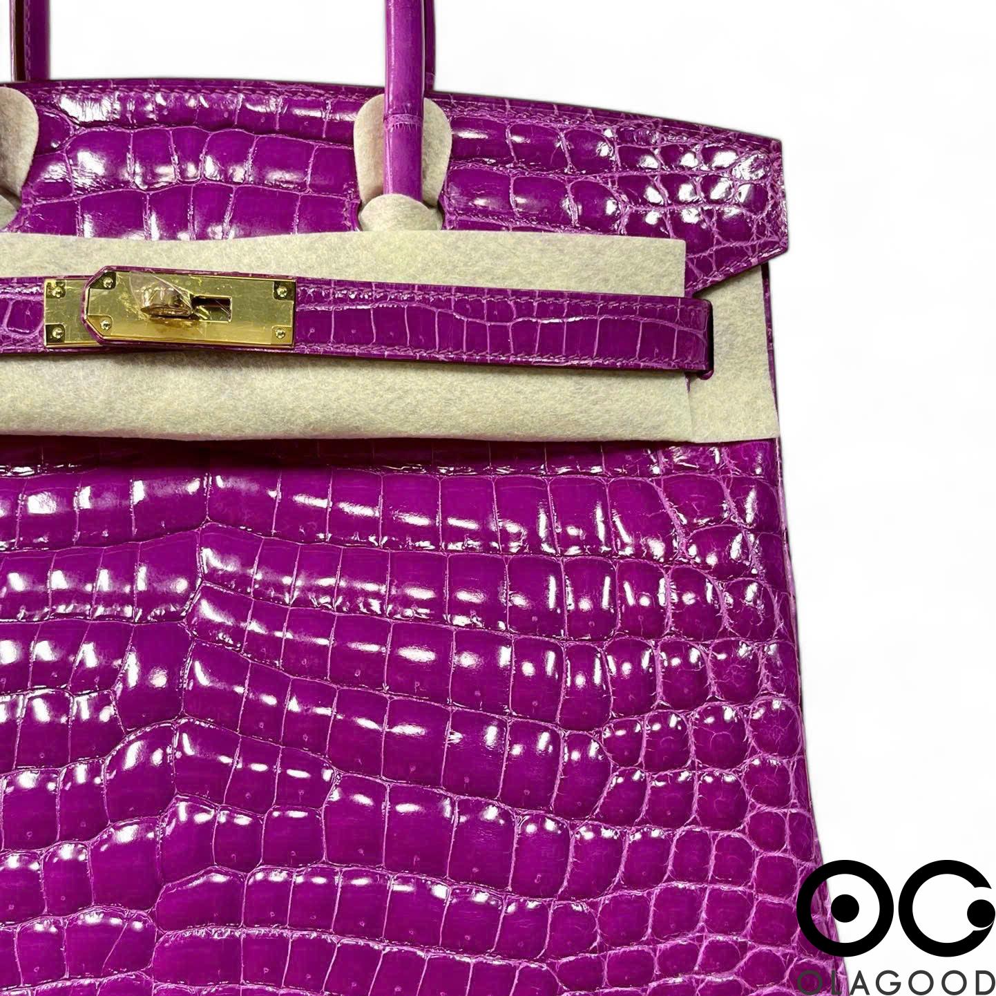 Túi xách nữ da cá sấu bóng vòm - TXN0275S - Hình ảnh 11