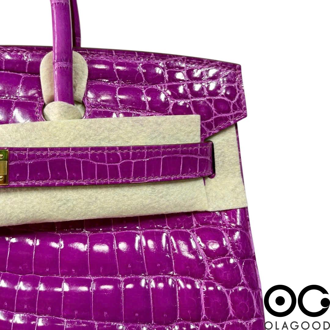 Túi xách nữ da cá sấu bóng vòm - TXN0275S - Hình ảnh 13