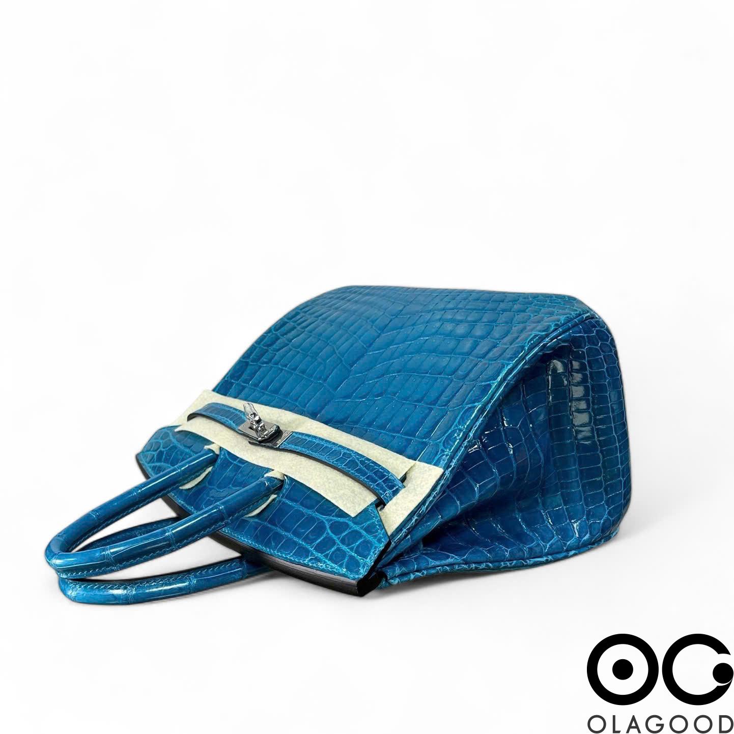 Túi xách nữ da cá sấu bóng vòm - TXN0275S - Hình ảnh 16