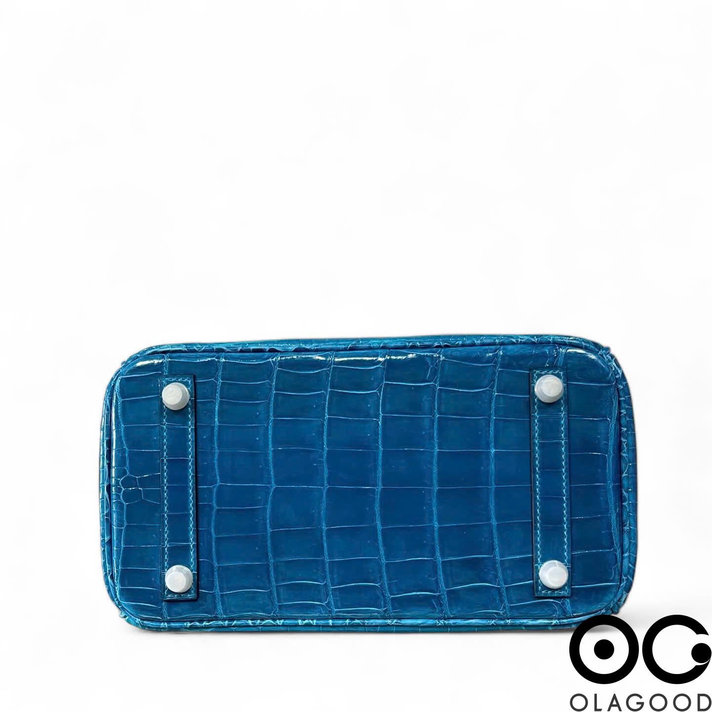 Túi xách nữ da cá sấu bóng vòm - TXN0275S - Hình ảnh 17