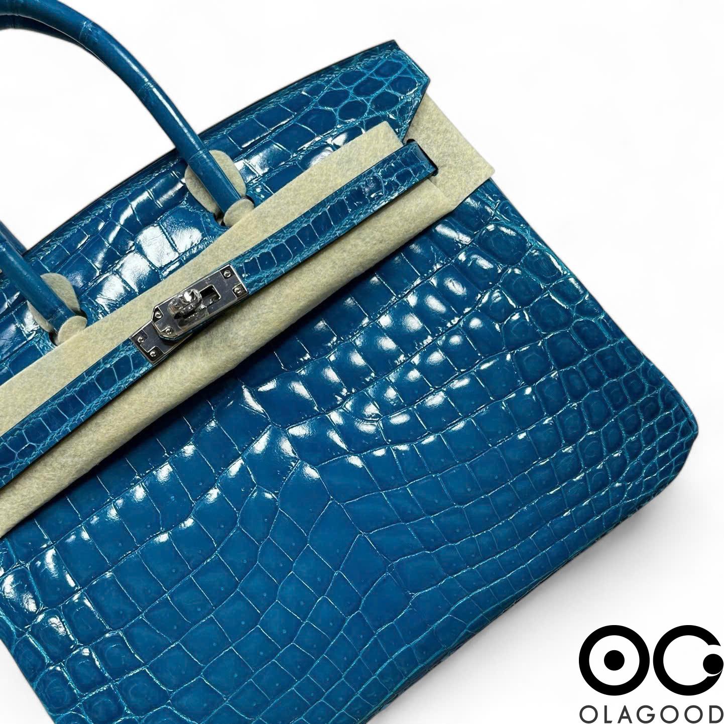 Túi xách nữ da cá sấu bóng vòm - TXN0275S - Hình ảnh 18