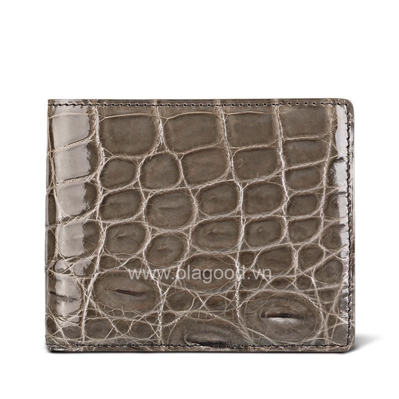 Ví nam da cá sấu Nile cao cấp - VNI011S - Hình ảnh 2