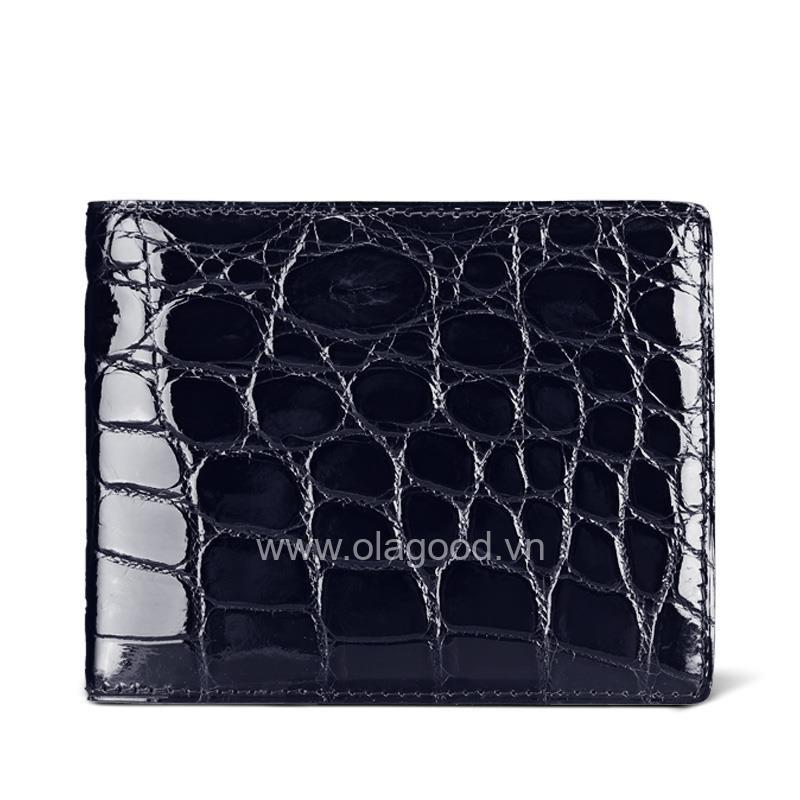 Ví nam da cá sấu Nile cao cấp - VNI011S