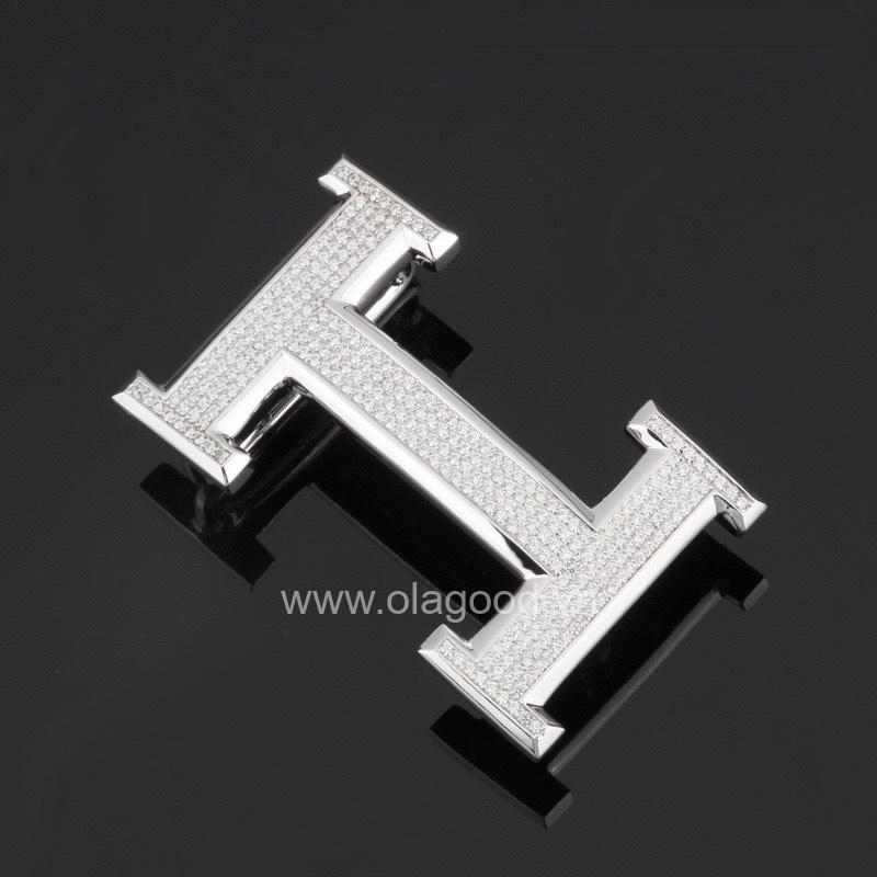 Dây nịt nam da cá sấu chính hãng - Khóa bạc Ý 925 - TLB0128S - Hình ảnh 5