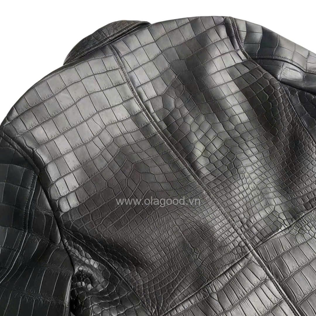 Áo nam da cá sấu - VE011S - Hình ảnh 6