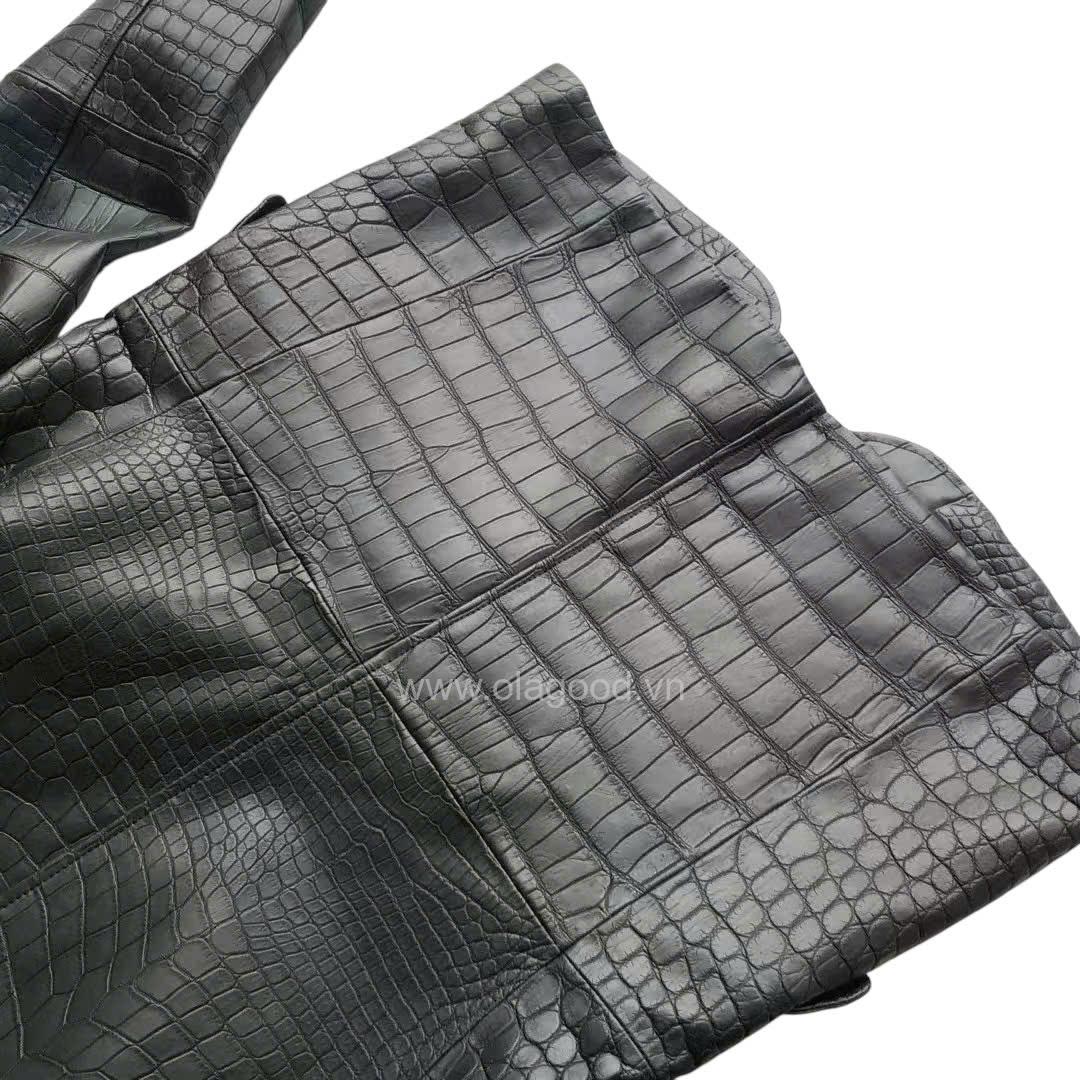 Áo nam da cá sấu - VE011S - Hình ảnh 8