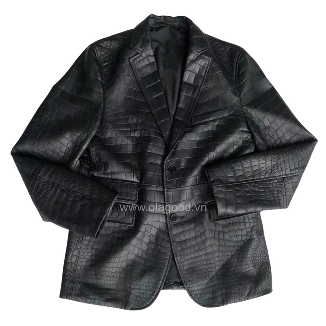 Áo nam da cá sấu - VE011S
